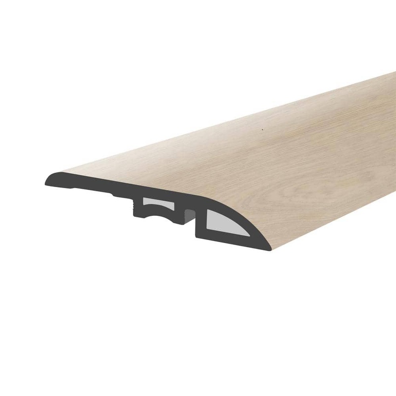 Lucida Surfaces DecoCore White Oak 1-3/4 in. W x 47-1/4 in. L x 0.27 in. T Vinyl Reducer Molding Trim DC-701RM