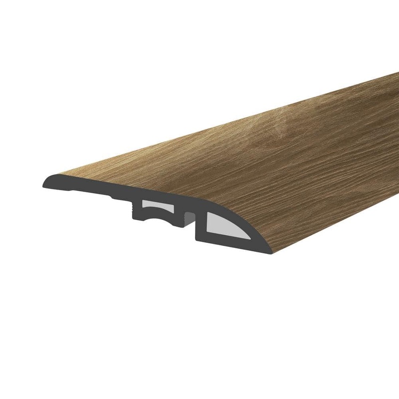 Lucida Surfaces Gluecore Greywood 1-3/4 in. W x 47-1/4 in. L x 0.27 in. T Vinyl Reducer Molding Trim GC-319RM