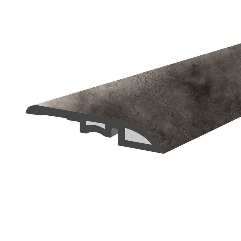 Lucida Surfaces Gluecore Riverock 1-3/4 in. W x 47-1/4 in. L x 0.27 in. T Vinyl Reducer Molding Trim GC-325RM