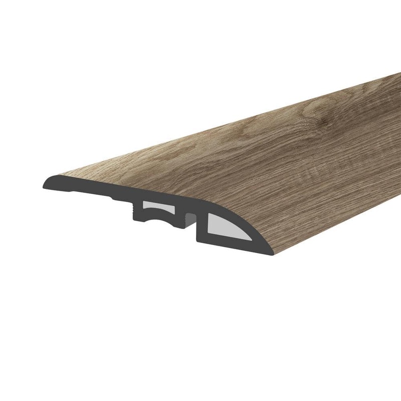 Lucida Surfaces GlueCore Shadow 1-3/4 in. W x 47-1/4 in. L x 0.27 in. T Vinyl Reducer Molding Trim GC-311RM