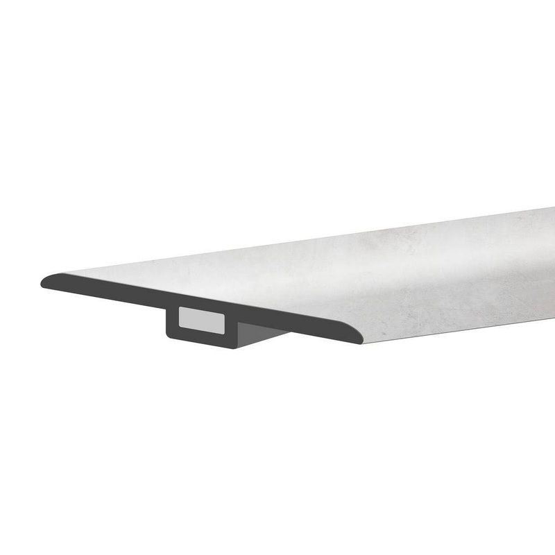 Lucida Surfaces GlueCore Silkstone 1-3/4 in. W x 47-1/4 in. L x 0.27 in. T Vinyl T-Molding GC-327TM