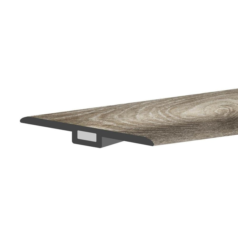 Lucida Surfaces MaxCore Dolomite 1-3/4 in. W x 47-1/4 in. L x 0.27 in. T Vinyl T-Molding MC-506TM