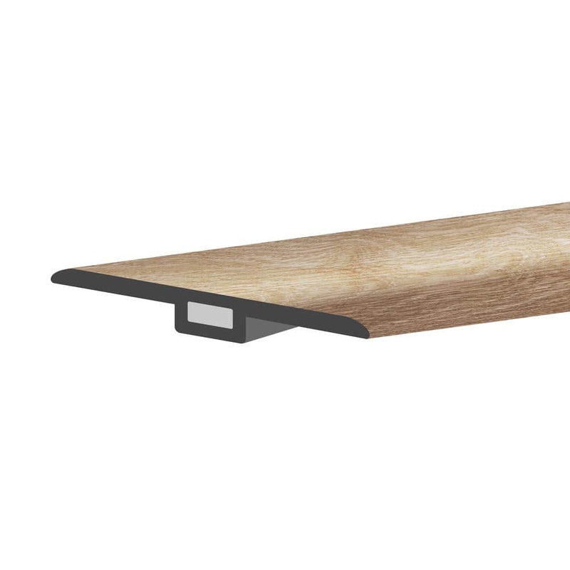 Lucida Surfaces TruCore Sandstorm 1-3/4 in. W x 47-1/4 in. L x 0.27 in. T Vinyl T-Molding TC-801TM