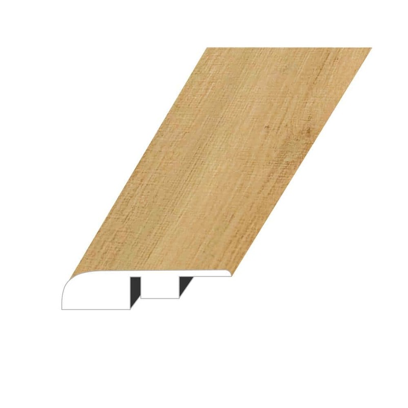 OMNIA Artisan Copper 0.6 in. Thick x 1.4 in. W x 94.5 in. L SPC Vinyl End Cap Molding ECMNST-2018016