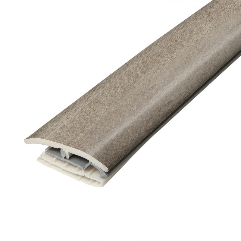 PERFORMANCE ACCESSORIES Earl Grey 0.31 in. T x 2 in. W x 78.7 in. L Vinyl 4-in-1 Molding V4IN1-07399