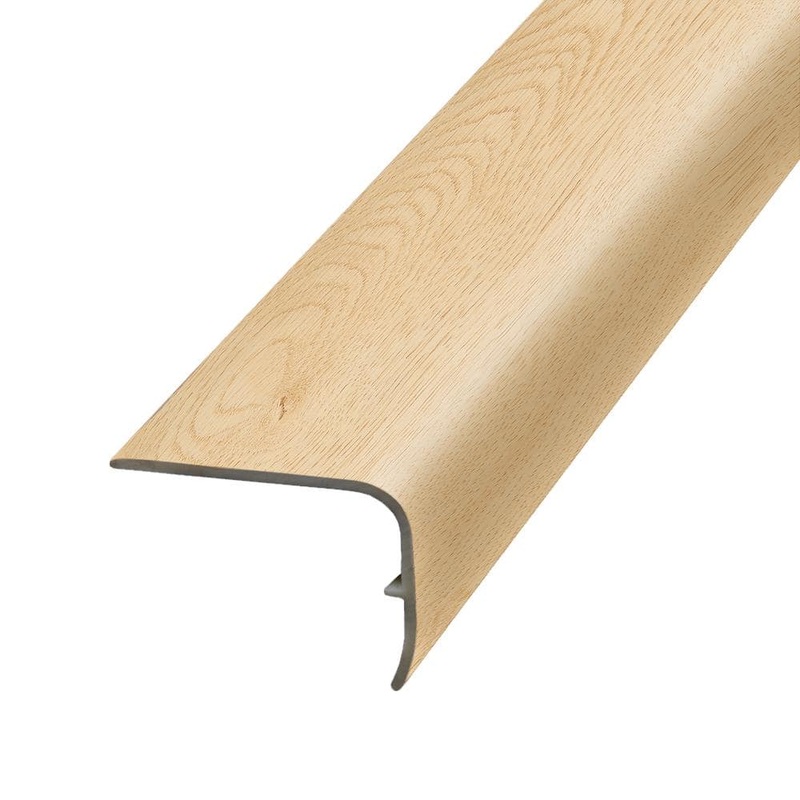 PERFORMANCE ACCESSORIES Golden Hickory 9.39 mm. Thick x 1.88 in. Wide x 78.7 in. Length Vinyl Stair Nose Molding RVSNP-06358