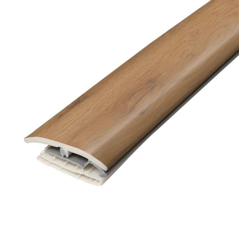 PERFORMANCE ACCESSORIES Lina Ridge 0.31 in. T x 2 in. W x 78.7 in. L Vinyl 4 in 1 Molding V4IN1-08159