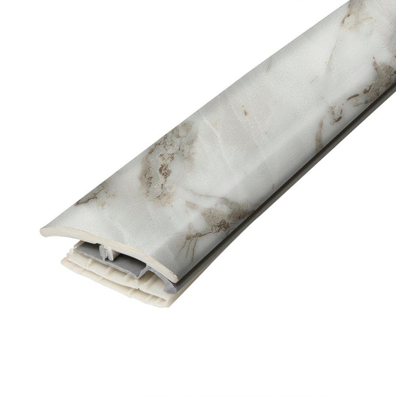 PERFORMANCE ACCESSORIES Northshore 0.31 in. T x 2 in. W x 78.7 in. L Vinyl 4 in 1 Molding V4IN1-07768