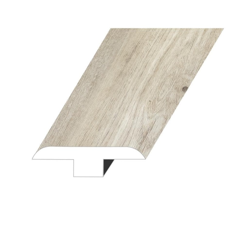 Vagabond Haven Beige 0.5 in. Thick x 1.8 in. W x 94.5 in. L ESPC Vinyl T-Molding TMMNST-2021116