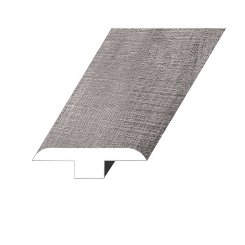Zephyr Deco Sword 0.5 in. Thick x 1.8 in. W x 94.5 in. L SPC Vinyl T-Molding TMMNST-2020090