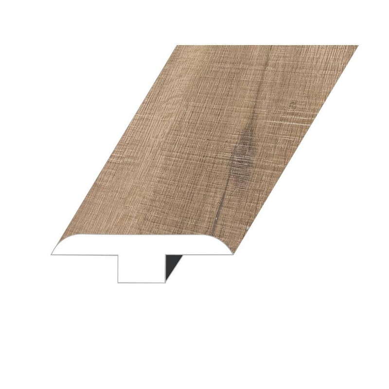Zephyr Grand Aztec 0.5 in. Thick x 1.8 in. W x 94.5 in. L SPC Vinyl T-Molding TMMNST-2020088