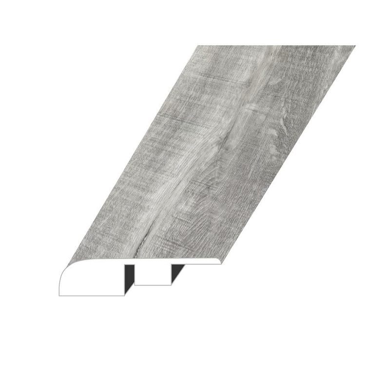 Bellator Arctic Fog 0.6 in. Thick x 1.4 in. W x 94.5 in. L SPC Vinyl End Cap Molding ECMNST-2021109