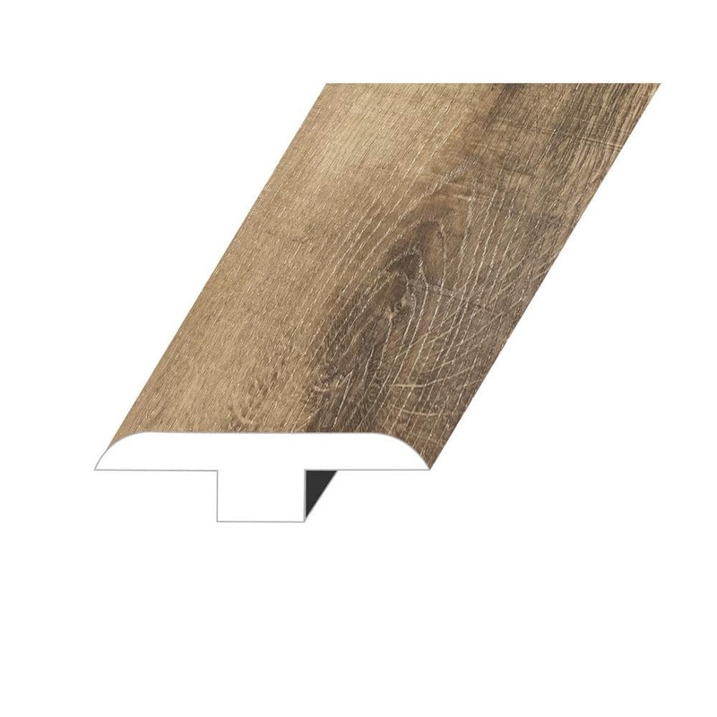Bellator Kala Oak 0.5 in. Thick x 1.8 in. W x 94.5 in. L SPC Vinyl T-Molding TMMNST-2021112