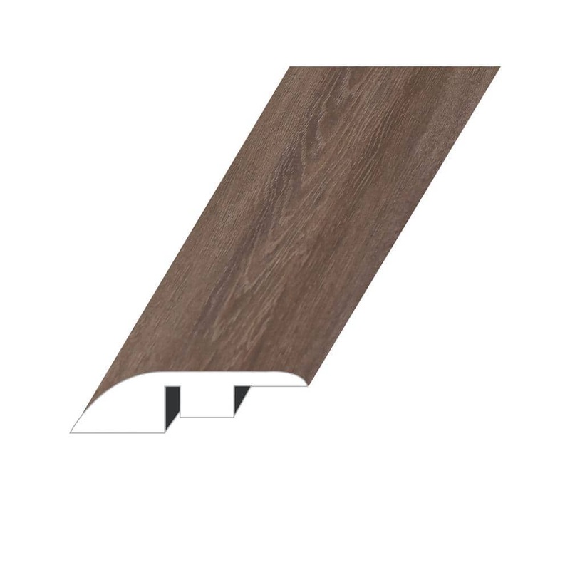 Domaine Craft Willow 0.5 in. T x 1.5 in. W x 94.5 in. L Vinyl Reducer Molding REDMNST-2020096