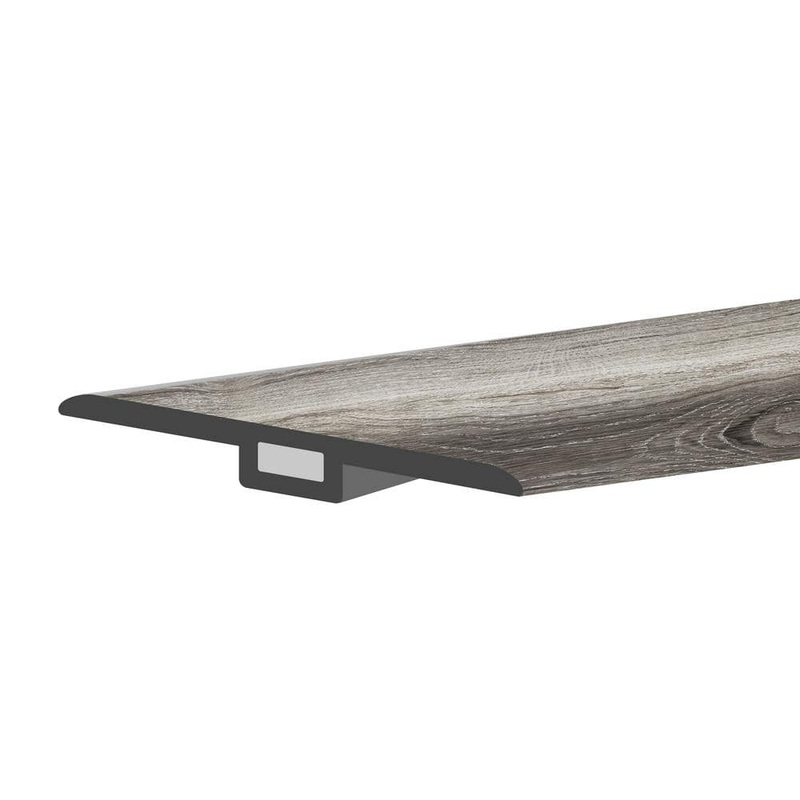 Lucida Surfaces GlueCore Coffee 1-3/4 in. W x 47-1/4 in. L x 0.27 in. T Vinyl T-Molding GC-305TM