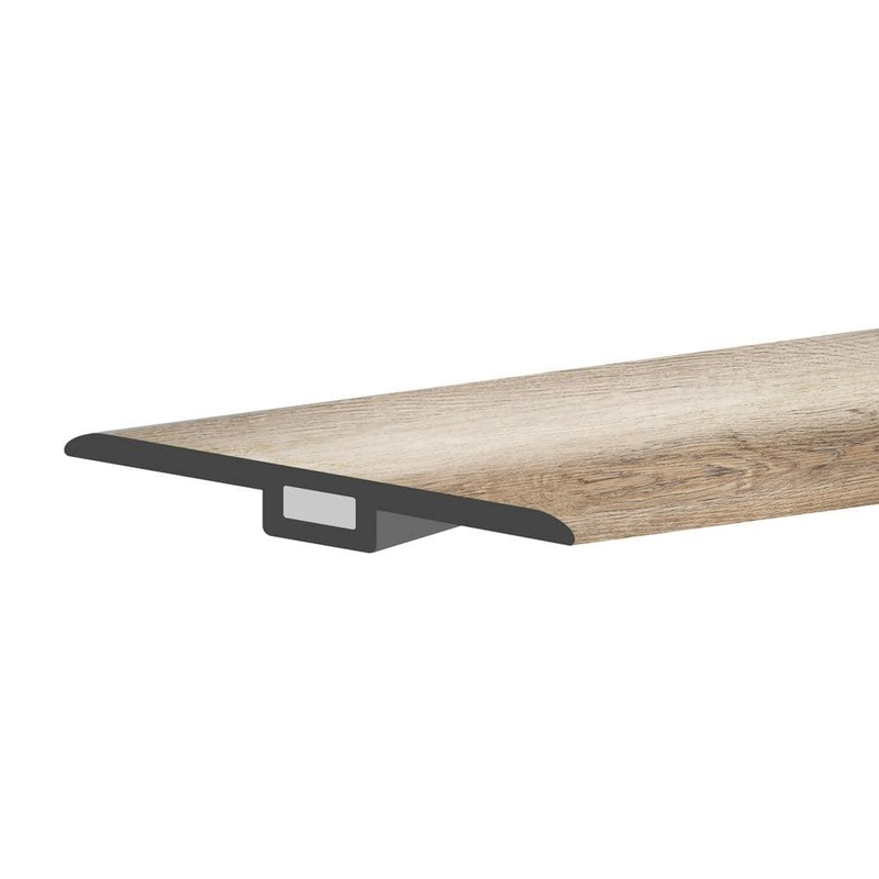 Lucida Surfaces GlueCore Lava 1-3/4 in. W x 47-1/4 in. L x 0.27 in. T Vinyl T-Molding GC-310TM