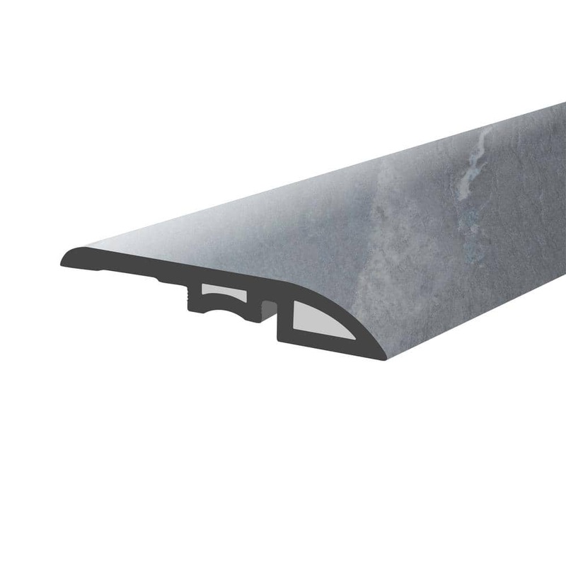 Lucida Surfaces Gluecore Moonrock 1-3/4 in. W x 47-1/4 in. L x 0.27 in. T Vinyl Reducer Molding Trim GC-324RM