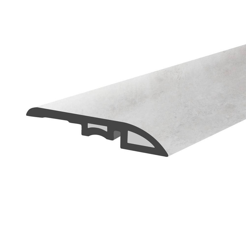 Lucida Surfaces Gluecore Silkstone 1-3/4 in. W x 47-1/4 in. L x 0.27 in. T Vinyl Reducer Molding Trim GC-327RM