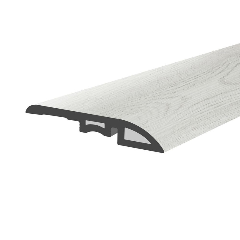 Lucida Surfaces Gluecore Whitewood 1-3/4 in. W x 47-1/4 in. L x 0.27 in. T Vinyl Reducer Molding Trim GC-316RM