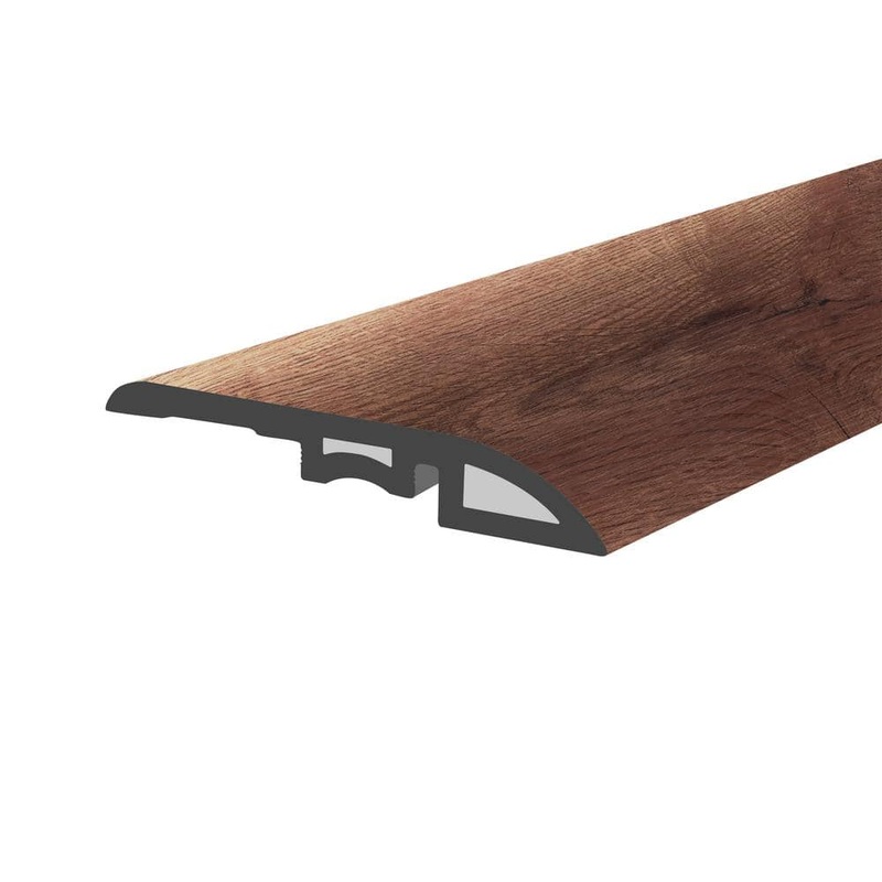 Lucida Surfaces MaxCore American Oak 1-3/4 in. W x 47-1/4 in. L x 0.27 in. T Vinyl Reducer Molding Trim MC-509RM