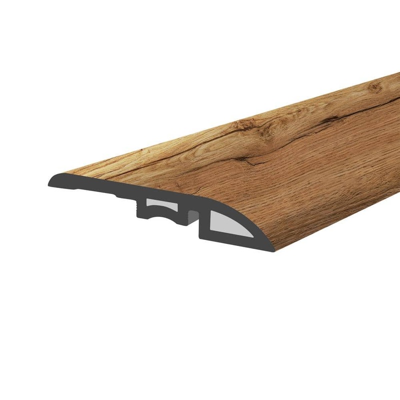 Lucida Surfaces MaxCore Pioneer Oak 1-3/4 in. W x 47-1/4 in. L x 0.27 in. T Vinyl Reducer Molding Trim MC-511RM