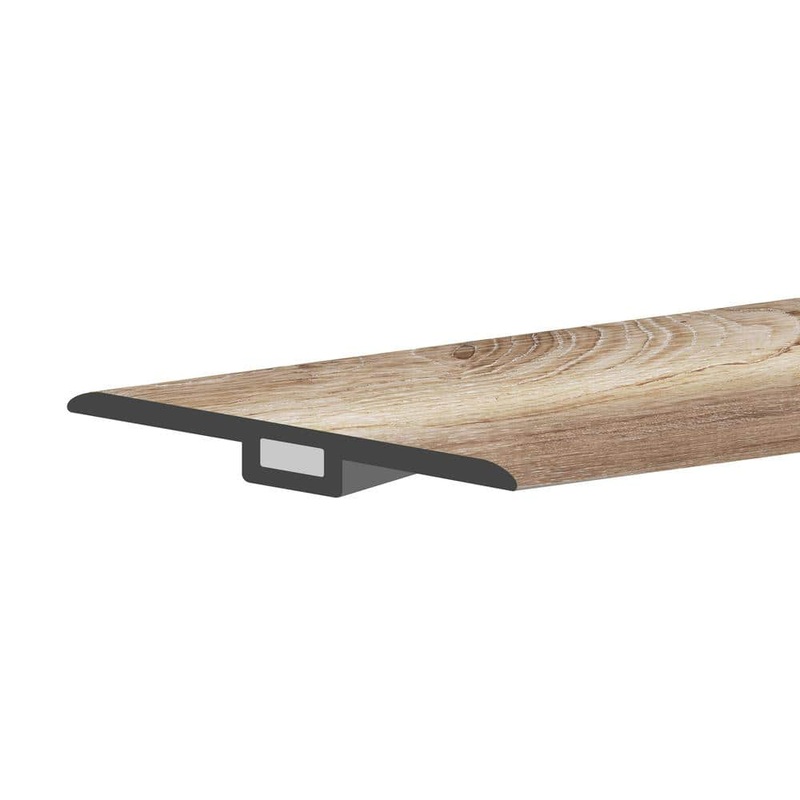 Lucida Surfaces MaxCore Siliceous 1-3/4 in. W x 47-1/4 in. L x 0.27 in. T Vinyl T-Molding MC-508TM