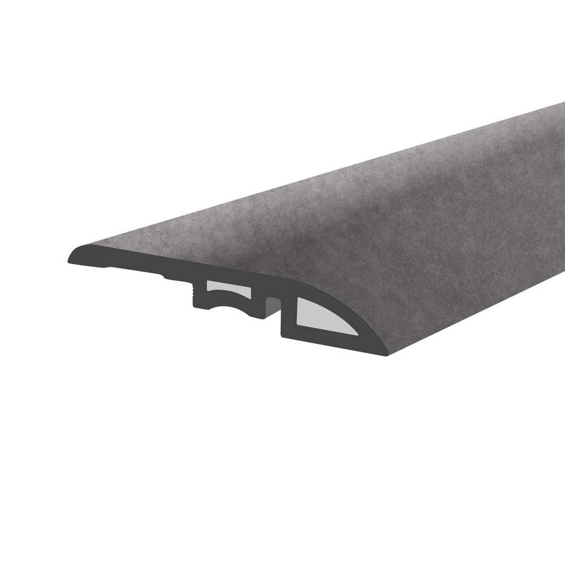 Lucida Surfaces TerraCore Holland Gray 1-3/4 in. W x 47-1/4 in. L x 0.27 in. T Vinyl Reducer Molding Trim TC-608RM
