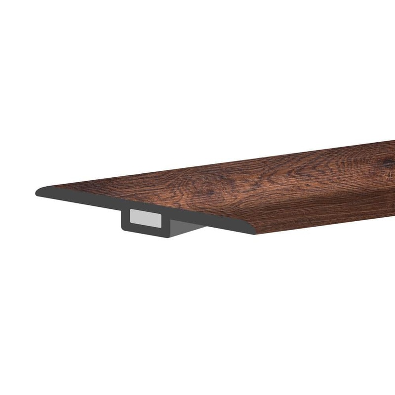 Lucida Surfaces TruCore Ponytail 1-3/4 in. W x 47-1/4 in. L x 0.27 in. T Vinyl T-Molding TC-805TM