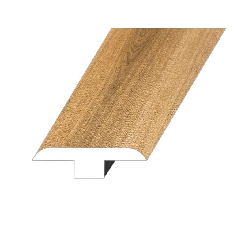 Paragon Caliber Brown 0.5 in. Thick x 1.8 in. W x 94.5 in. L SPC Vinyl T-Molding TMMNST-2021100