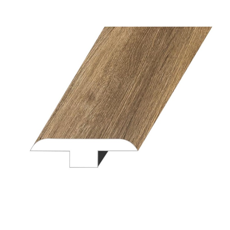 Paragon Kira Walnut 0.5 in. Thick x 1.8 in. W x 94.5 in. L SPC Vinyl T-Molding TMMNST-2021099