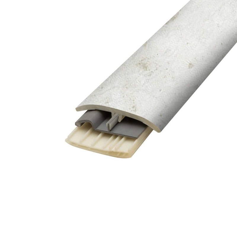 PERFORMANCE ACCESSORIES Annelise 0.31 in. T x 2 in. W x 78.7 in. L Vinyl 4 in 1 Molding V4IN1-08045