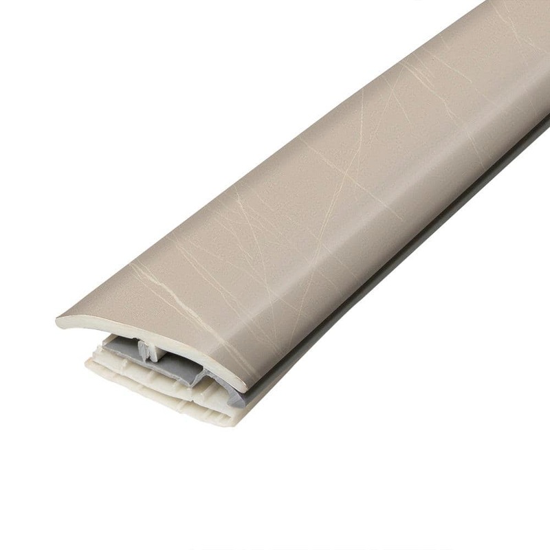 PERFORMANCE ACCESSORIES Avondale 0.31 in. T x 2 in. W x 78.7 in. L Vinyl 4 in 1 Molding V4IN1-07757