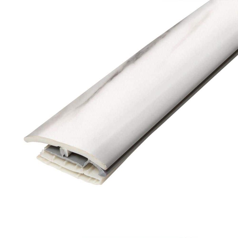 PERFORMANCE ACCESSORIES Mountain Brook 0.31 in. T x 2 in. W x 78.7 in. L Vinyl 4 in 1 Molding V4IN1-08163