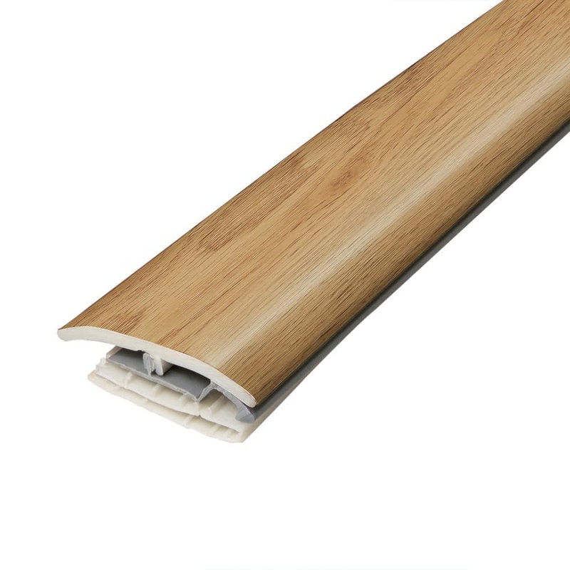 PERFORMANCE ACCESSORIES Toronto Hickory 0.31 in. T x 2 in. W x 78.7 in. L Vinyl 4-in-1 Molding RV4N1-06359