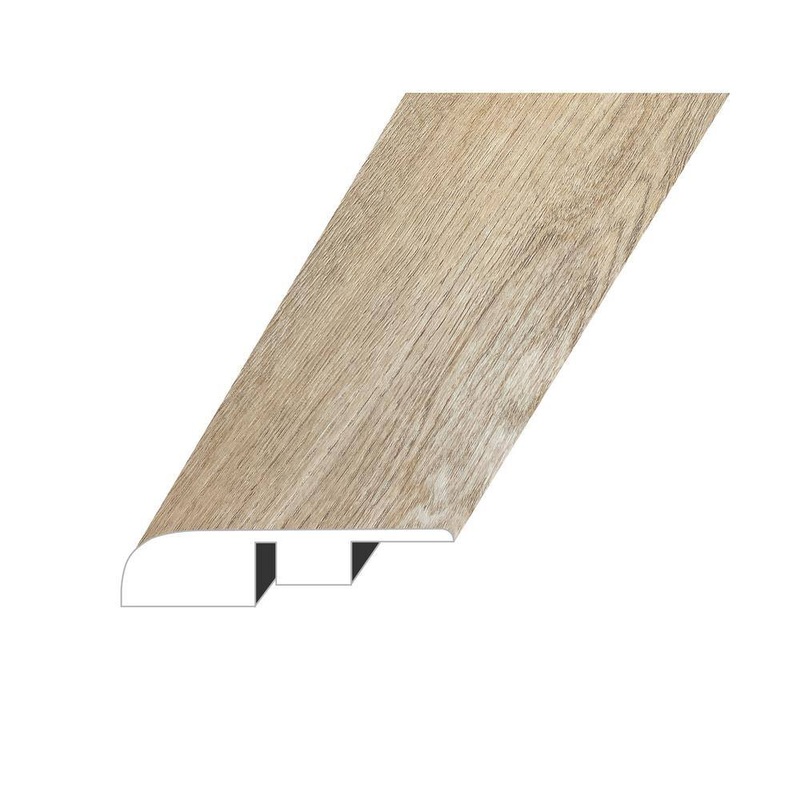 Vagabond Canyon Chamoisee 0.6 in. Thick x 1.4 in. W x 94.5 in. L ESPC Vinyl End Cap Molding ECMNST-2021117