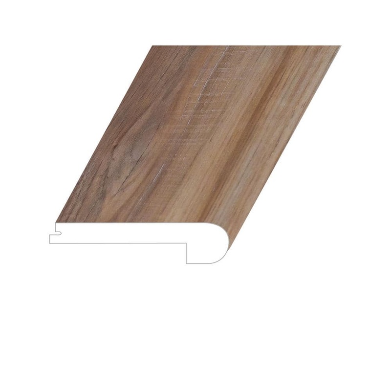 Victorum Elected Bronze 1 in. T x 4.5 in. W x 94.5 in. L Vinyl Flush Stair Nose Molding FSTNMNST2019072