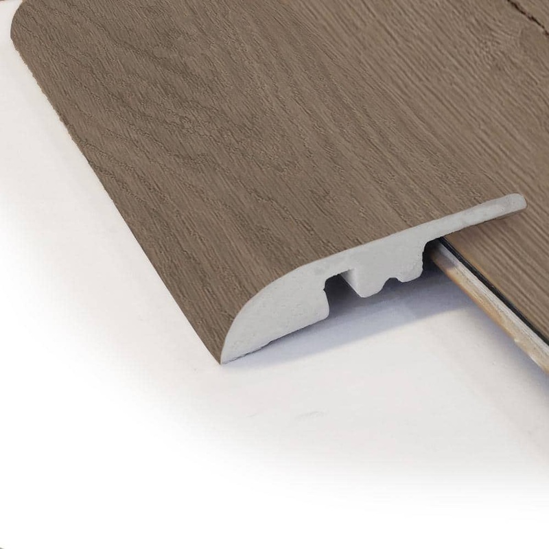 ASPEN FLOORING Hiddleston 0.35 in. Thick x 1.77 in. Width x 94.5 in. Length Rigid Core Reducer Vinyl Molding A31001RD