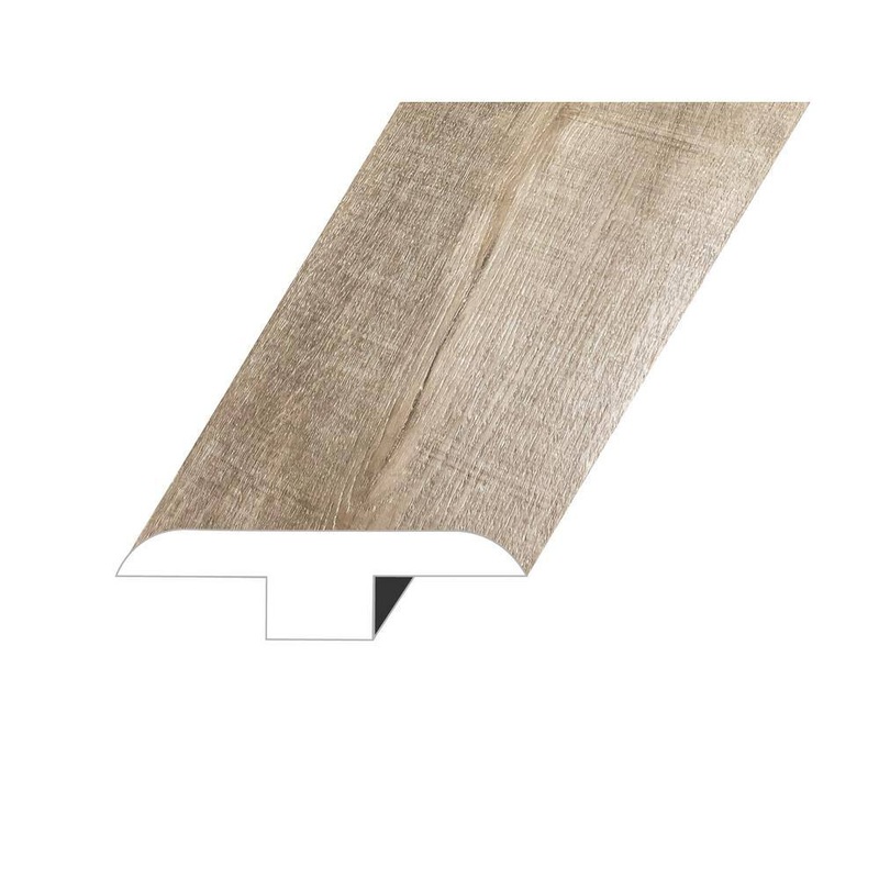 Bellator Oasis Natural 0.5 in. Thick x 1.8 in. W x 94.5 in. L SPC Vinyl T-Molding TMMNST-2021111