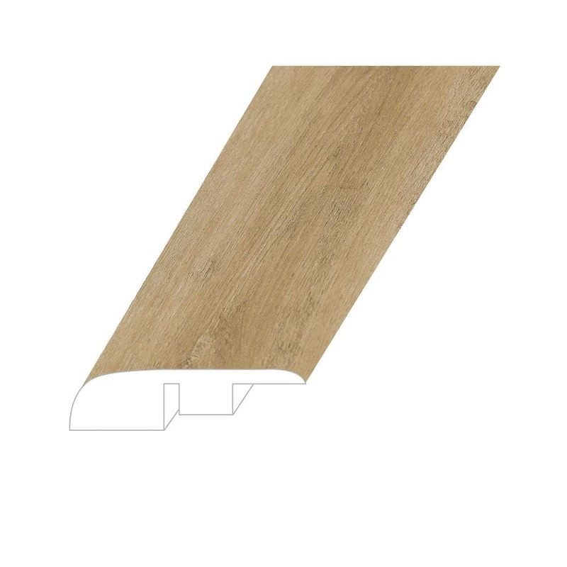 Invicta Vista Clay 0.59 in. T x 1.38 in. W x 94.49 in. L Vinyl End Cap Molding ECMNST-2019054