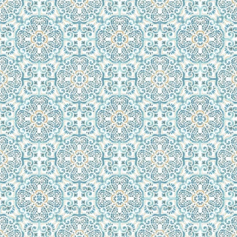 Lucida Surfaces BaseCore Sicilian Blue 12 MIL x 12 in. W x 12 in. L Peel and Stick Waterproof Vinyl Tile Flooring (36 sqft/case) BC-954