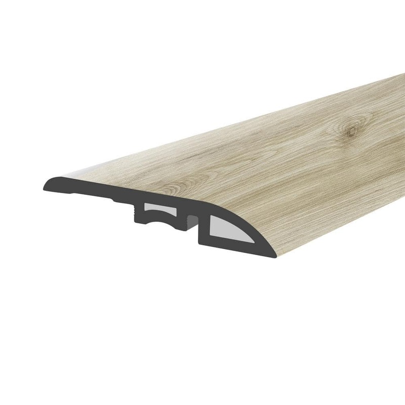 Lucida Surfaces Gluecore Fadewood 1-3/4 in. W x 47-1/4 in. L x 0.27 in. T Vinyl Reducer Molding Trim GC-320RM