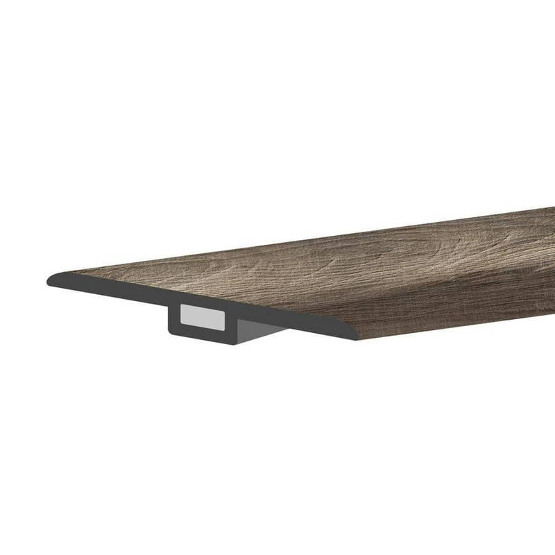 Lucida Surfaces MaxCore Obsidian 1-3/4 in. W x 47-1/4 in. L x 0.27 in. T Vinyl T-Molding MC-502TM