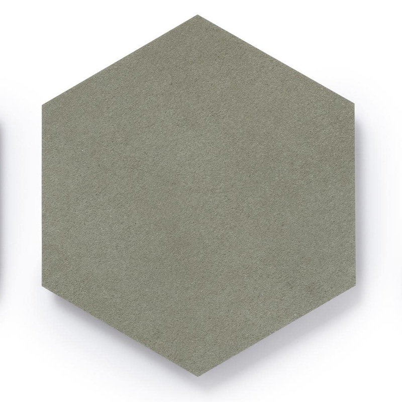 Lucida Surfaces MosaiCore Pewter 28 MIL x 12 in. W x 10 in. L Glue Down Waterproof Vinyl Tile Flooring (12.3 sqft/case) SC-4158