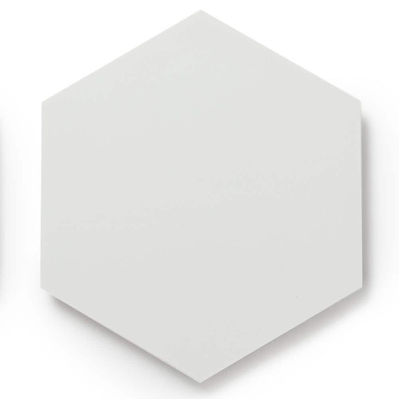 Lucida Surfaces MosaiCore Snow 28 MIL x 12 in. W x 10 in. L Glue Down Waterproof Vinyl Tile Flooring (12.3 sqft/case) SC-4112