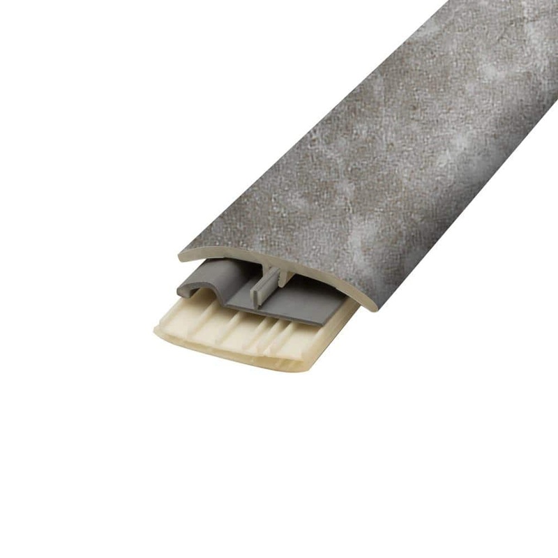 PERFORMANCE ACCESSORIES Baxley 0.31 in. T x 2 in. W x 78.7 in. L Vinyl 4 in 1 Molding V4IN1-08044