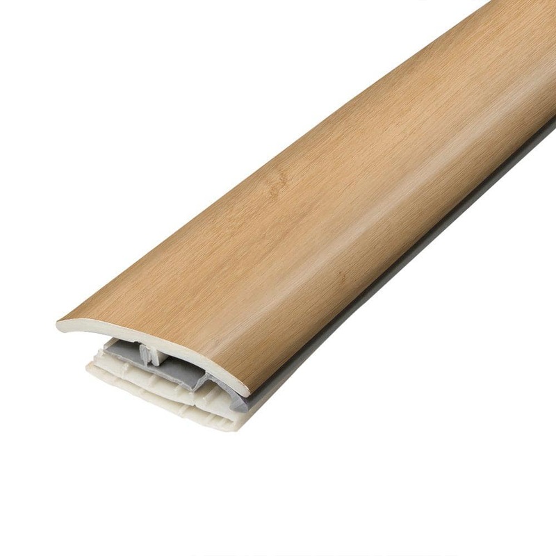 PERFORMANCE ACCESSORIES Glastonbury 0.31 in. T x 2 in. W x 78.7 in. L Vinyl 4 in 1 Molding V4IN1-07648