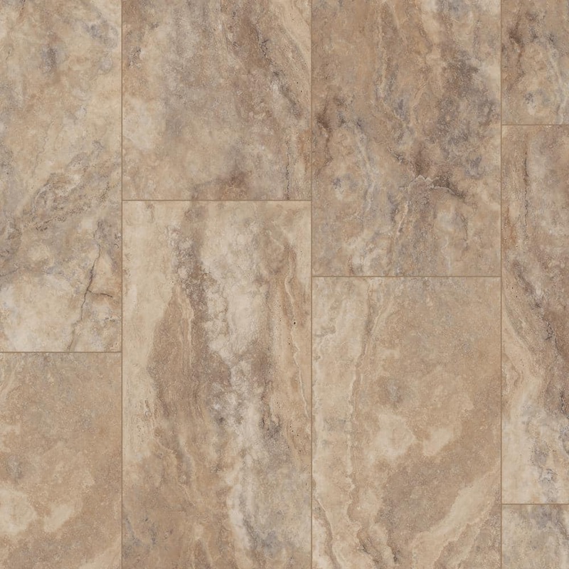 Shaw Prime Siena 12 MIL x 12 in. W x 24 in. L Waterproof Click Lock Vinyl Tile Flooring (15.71 sq. ft./case) HD22601202
