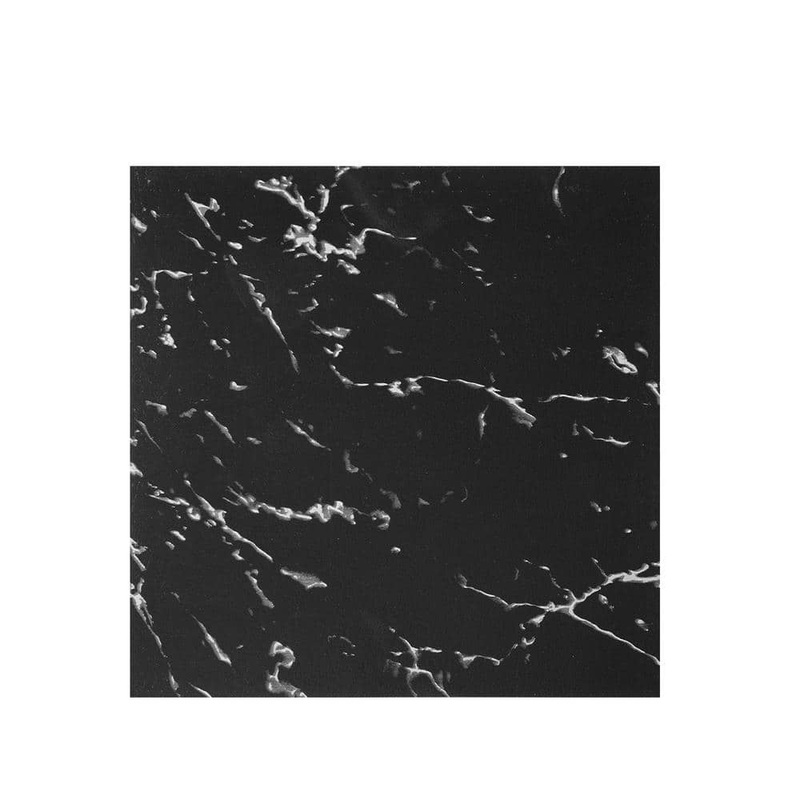 SKYSHALO 4 MIL 50 sq. ft. Peel and Stick Vinyl Floor Tiles 12 in. x 12 in. Black Marble Design DIY Installation Water Resistant ZZYXJDDHDLS5QZJSXV0-0806