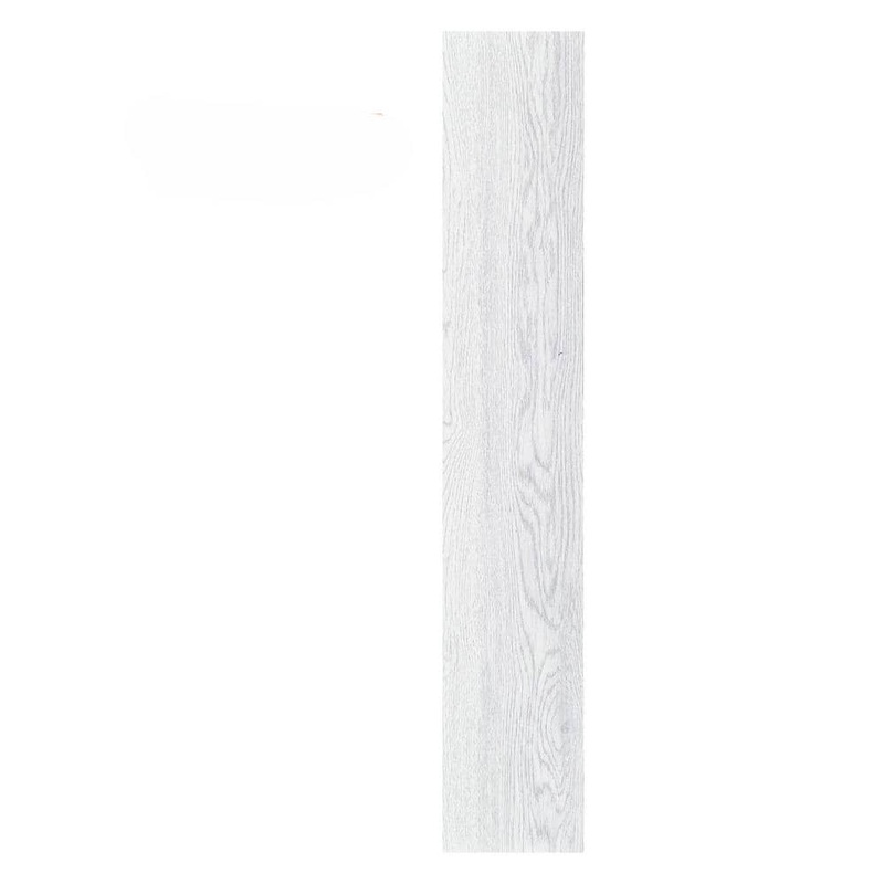 SKYSHALO Peel & Stick Vinyl Flooring Tiles 12 MIL 36 x 6 in. Light Gray Wood Look DIY Simple Installation Water Resistant ZZYXJDDQHMW3V79TYV0-0806