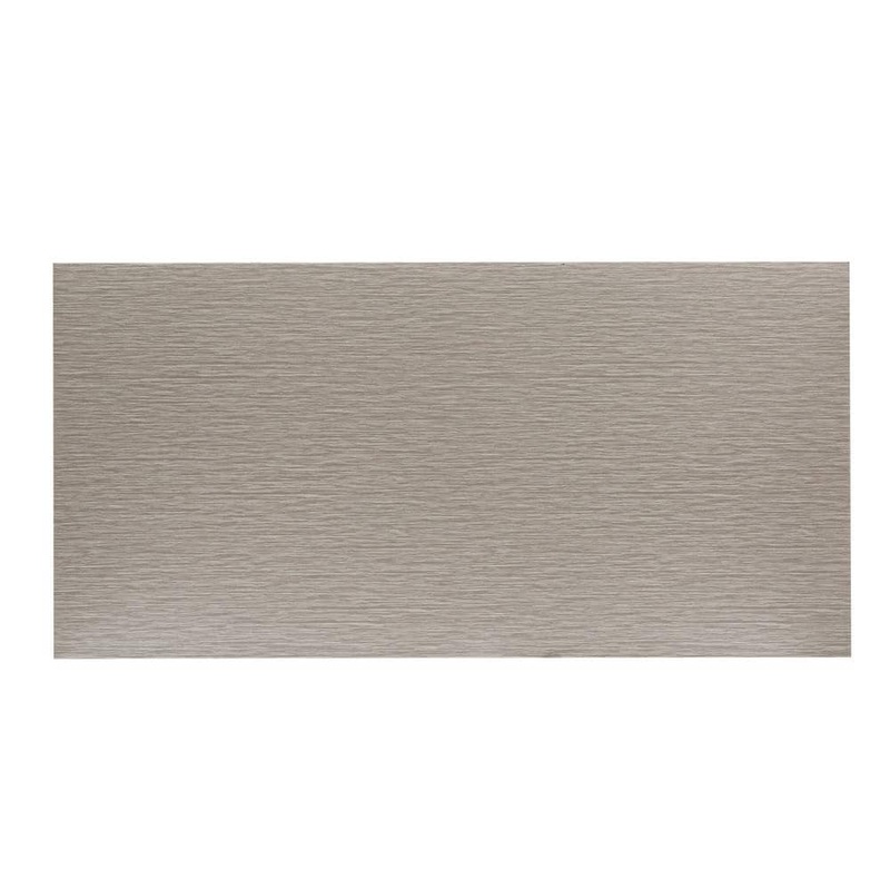 TrafficMaster Gray Linear Tile 4 MIL x 12 in. W x 24 in. L Water Resistant Peel and Stick Vinyl Tile Flooring ( 30 sq. ft./case ) SS11202